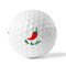 Chili Peppers Golf Balls - Titleist - Set of 12 - FRONT