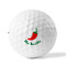 Chili Peppers Golf Balls - Titleist - Set of 3 - FRONT