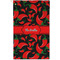 Chili Peppers Golf Towel - Poly-Cotton Blend - Small w/ Name or Text