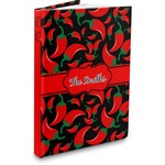Chili Peppers Hardbound Journal - 5.75" x 8" (Personalized)