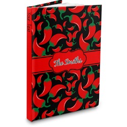 Chili Peppers Hardbound Journal (Personalized)