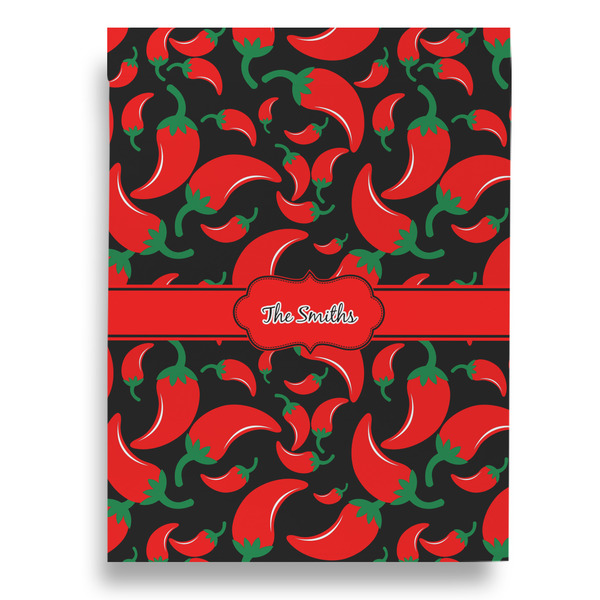 Chili Peppers House Flags - Single Sided - FRONT