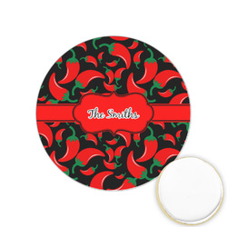 Chili Peppers Printed Cookie Topper - 1.25" (Personalized)