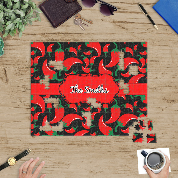 Chili Peppers Jigsaw Puzzle 500 Piece - In Context