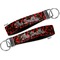 Chili Peppers Key-chain - Metal and Nylon - Front and Back