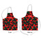 Chili Peppers Kid's Aprons - Comparison