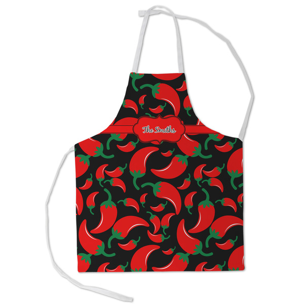 Custom Chili Peppers Kid's Apron - Small (Personalized)