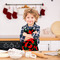 Chili Peppers Kid's Aprons - Small - Lifestyle