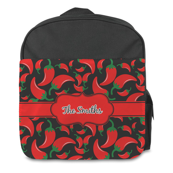 Chili Peppers Kids Backpack - Front