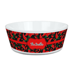 Chili Peppers Kid's Bowl (Personalized)