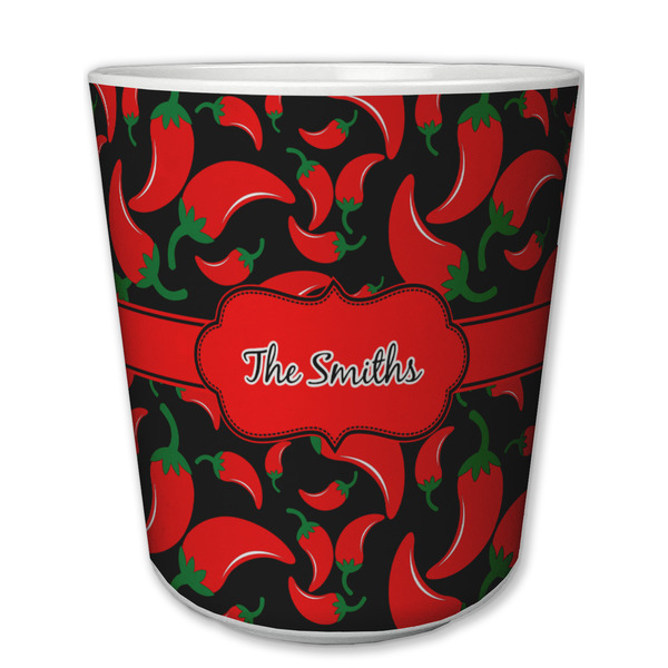 Custom Chili Peppers Plastic Tumbler 6oz (Personalized)
