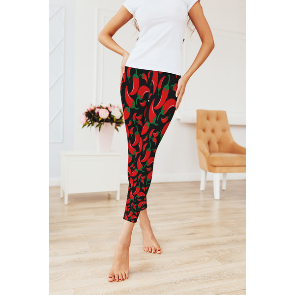 Chili Peppers Ladies Leggings - LIFESTYLE 2