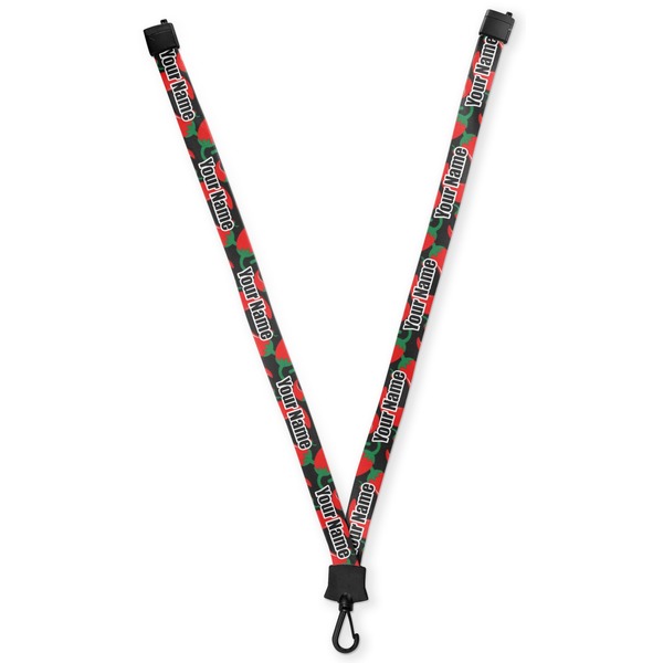 Custom Chili Peppers Lanyard (Personalized)