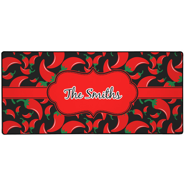 Custom Chili Peppers 3XL Gaming Mouse Pad - 35" x 16" (Personalized)