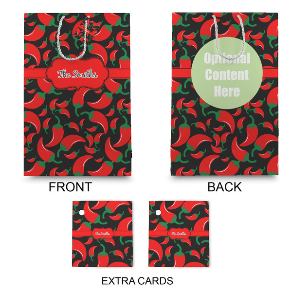Chili Peppers Large Gift Bag - Approval