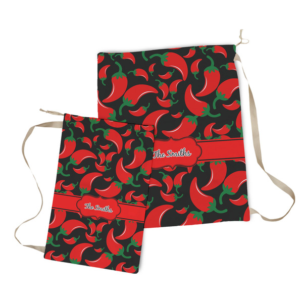 Chili Peppers Laundry Bag - Both Bags