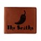 Chili Peppers Leatherette Bifold Wallet - Double Sided (Personalized)