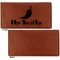 Chili Peppers Leather Checkbook Holder Front and Back Single Sided - Apvl