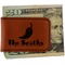 Chili Peppers Leatherette Magnetic Money Clip - Front