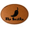 Chili Peppers Leatherette Patches - Oval