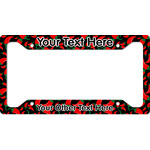 Chili Peppers License Plate Frame (Personalized)