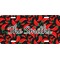 Chili Peppers Personalized Front License Plate