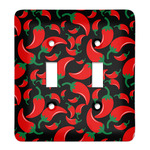 Chili Peppers Light Switch Cover (2 Toggle Plate)
