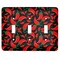 Chili Peppers Light Switch Covers (3 Toggle Plate)
