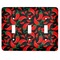 Chili Peppers Light Switch Cover (3 Toggle Plate)