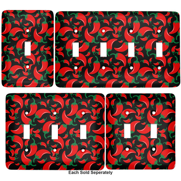 Chili Peppers Light Switch Covers all sizes