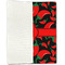 Chili Peppers Linen Placemat - Folded Half