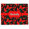 Chili Peppers Linen Placemat - Front