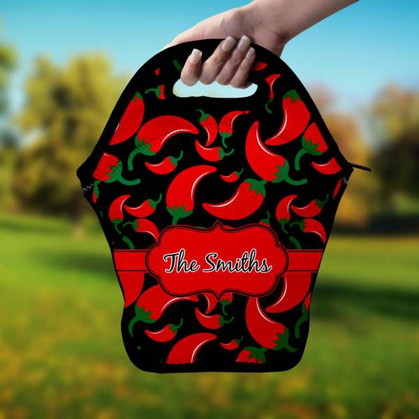 Chili Peppers Lunch Bag - Hand