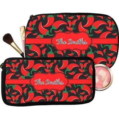 Chili Peppers Makeup / Cosmetic Bag (Personalized)
