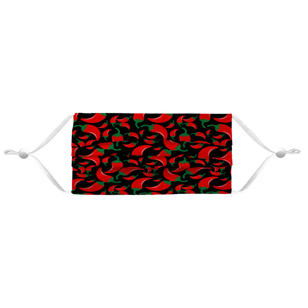 Chili Peppers Mask - Pleated (new) APPROVAL