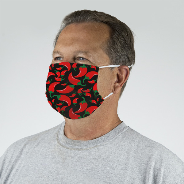 Chili Peppers Mask - Quarter View on Guy