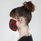 Chili Peppers Mask - Side View on Girl