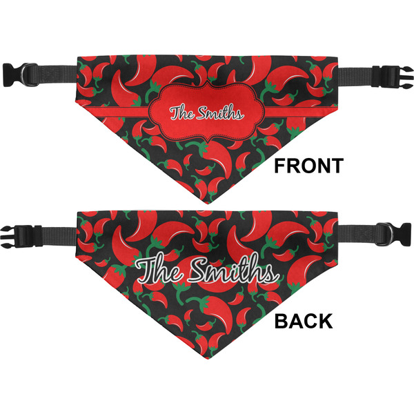 Chili Peppers Medium Dog Bandana Approval