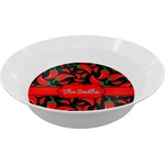 Chili Peppers Melamine Bowl - 12 oz (Personalized)