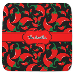 Chili Peppers Memory Foam Bath Mat - 48"x48" (Personalized)