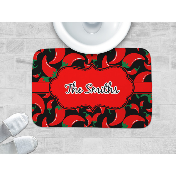 Chili Peppers Memory Foam Bath Mat - LIFESTYLE 34x21