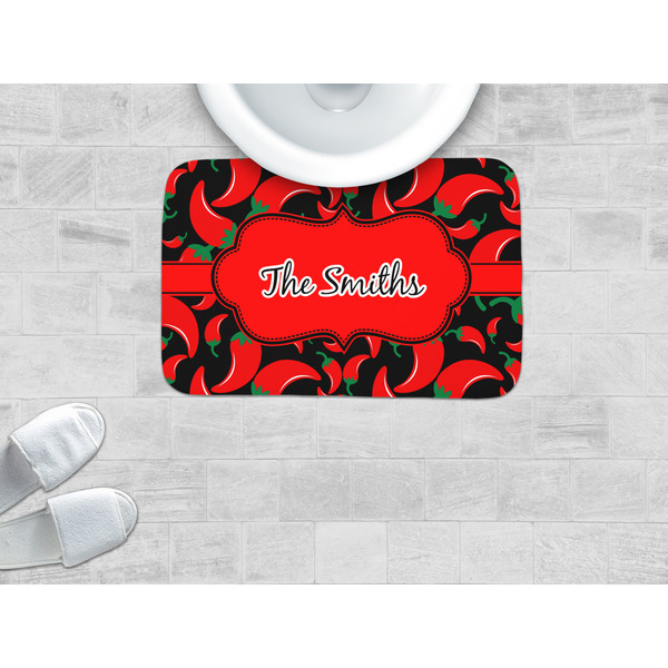 Chili Peppers Memory Foam Bath Mat - LIFESTYLE