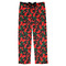 Chili Peppers Mens Pajama Pants - Flat