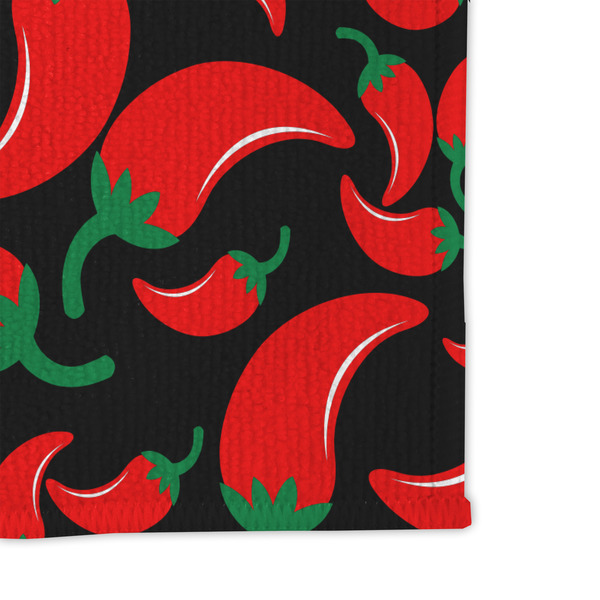 Chili Peppers Microfiber Dish Rag - DETAIL