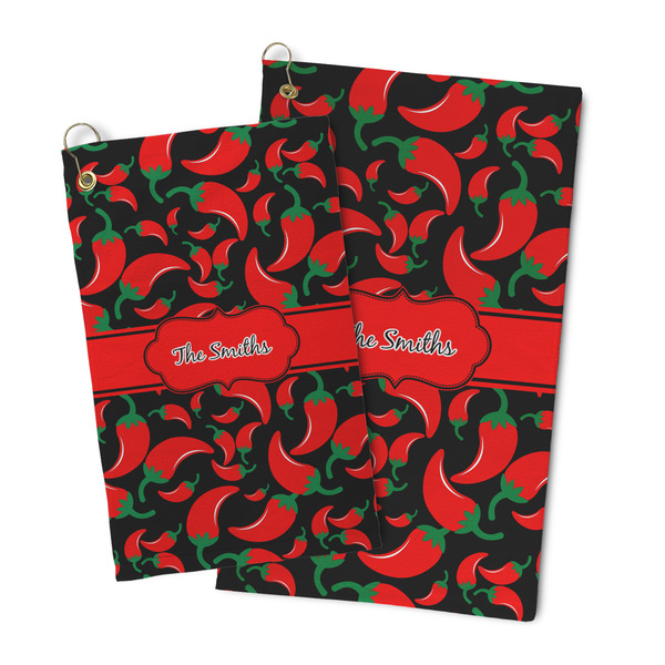 Chili Peppers Microfiber Golf Towel - PARENT/MAIN