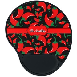 Chili Peppers Mouse Pad with Wrist Support