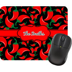 Chili Peppers Rectangular Mouse Pad (Personalized)