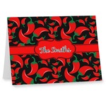 Chili Peppers Note cards (Personalized)