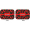 Chili Peppers Octagon Placemat - Double Print Front and Back