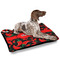 Chili Peppers Outdoor Dog Beds - Large - IN CONTEXT